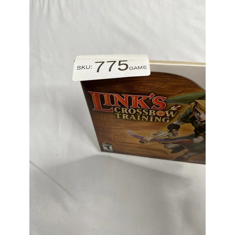 Links Crossbow Training Nintendo Wii Zelda Game Cardboard Sleeve RVL-RZPE-USA